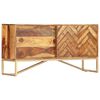 vidaXL Buffet 118x30x60 cm Bois massif de Sesham