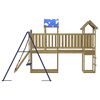 vidaXL Aire de jeux d'ext&eacute;rieur bois de pin impr&eacute;gn&eacute;