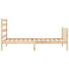 vidaXL Cadre de lit sans matelas 90x190 cm bois de pin massif