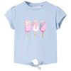 T-shirt pour enfants bleu 104