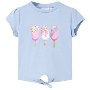 T-shirt pour enfants bleu 104