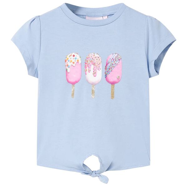 T-shirt pour enfants bleu 104