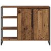 vidaXL Meuble d'appoint Bois Ancien 96,5 x 30 x 75 cm