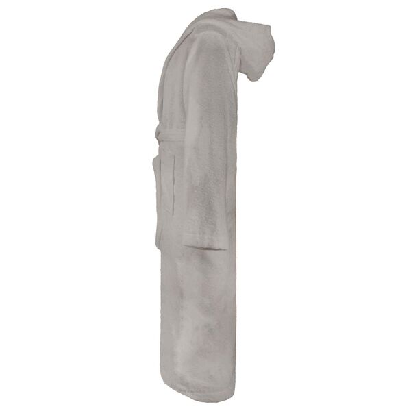 vidaXL Peignoir KINN Gris S Coton