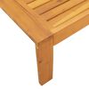 vidaXL Salon de jardin avec coussins 4 pcs bois d'acacia massif