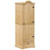 vidaXL Garde-robe Corona 55x52x170 cm bois de pin massif