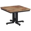 vidaXL Table basse 55x55x40 cm teck de récupération massif