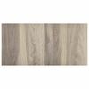 vidaXL Planches de sol 55 pcs Taupe 5,11 m&sup2; PVC