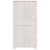 vidaXL Garde-robe HAMAR Blanc 89x50x180 cm Bois massif de pin