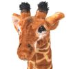 vidaXL Jouet en peluche Girafe Marron et jaune XXL