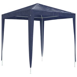 vidaXL Tente de r&eacute;ception 2x2 m bleu