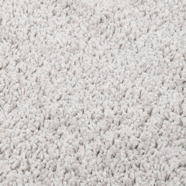 vidaXL Tapis shaggy antid&eacute;rapant Gris clair 120x170 cm