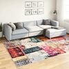 vidaXL Tapis lavable Patchwork 190x300 cm multicolore