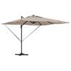 vidaXL Parasol Roma 286 x 284 x 270 cm Aluminium et polyester
