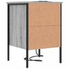 vidaXL Cabinet de chevet Gris Sonoma 42 x 41 x 61 cm Bois d'ing&eacute;nierie
