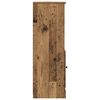 vidaXL Haut Armoire avec tiroir 3 pcs Bois Ancien Bois d'ing&eacute;nierie