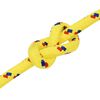 vidaXL Corde de bateau Jaune 12 mm 25 m Polypropylène