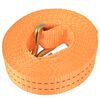 vidaXL Sangle d’arrimage à cliquet 4 pcs 1 tonne 6 m x 38 mm Orange