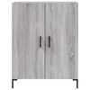 vidaXL Buffet sonoma gris 69,5x34x90 cm bois d'ing&eacute;nierie