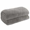 vidaXL Couverture lest&eacute;e avec housse Gris 138x200 cm 10 kg Tissu
