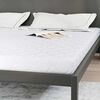 vidaXL Matelas Blanc 180 x 200 cm Tissu jacquard