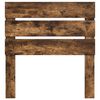 vidaXL T&ecirc;te de lit Ch&ecirc;ne fum&eacute; 90 cm Bois d'ing&eacute;nierie