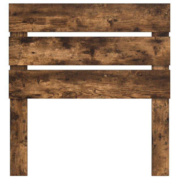 vidaXL T&ecirc;te de lit Ch&ecirc;ne fum&eacute; 90 cm Bois d'ing&eacute;nierie