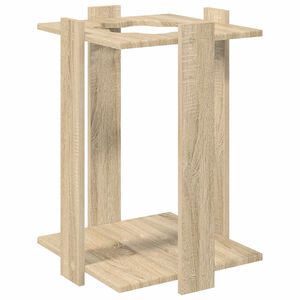 vidaXL Support de queue de billard Bois d'ing&eacute;nierie 42 x 43 x 60 cm