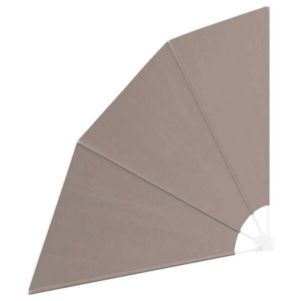 vidaXL &Eacute;cran de confidentialit&eacute; pour balcon Taupe 140 x 140 cm