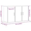 vidaXL Support pour aquarium vieux bois 101x41x58 cm bois d'ing&eacute;nierie