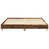 vidaXL Cadre de lit sans matelas vieux bois 160x200 cm bois ing&eacute;nierie