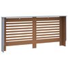 vidaXL Cache-radiateur anthracite 172x19x81,5 cm MDF