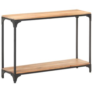 vidaXL Table console 110x30x75 cm Bois solide d'acacia