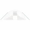 vidaXL Serre avec cadre en acier blanc 80 m&sup2; 16x5x2,3 m