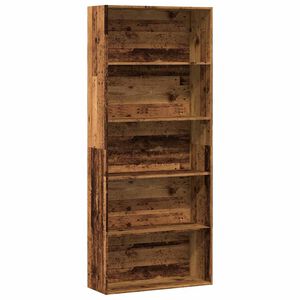 vidaXL Biblioth&egrave;que vieux bois 80x30x189 cm bois d'ing&eacute;nierie