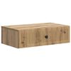 vidaXL Table d'appoint murale 59 x 34,5 x 17 cm Bois d'ing&eacute;nierie