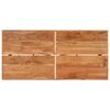 vidaXL Table de bar 150x70x107 cm bois massif d'acacia et fer