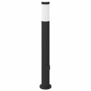 vidaXL Borne lumineuse avec sortie 80 cm en acier inoxydable IP44