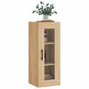 vidaXL Armoire murale ch&ecirc;ne sonoma 34,5x34x90 cm