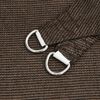 vidaXL Voile d'ombrage 160 g/m&sup2; Marron 4x7 m PEHD