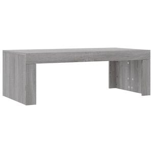 vidaXL Table basse sonoma gris 102x50x36 cm bois d'ing&eacute;nierie
