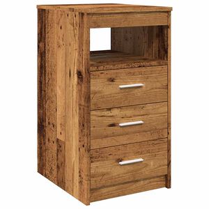 vidaXL Armoire &agrave; tiroirs vieux bois 40x50x76 cm bois d'ing&eacute;nierie