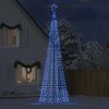 vidaXL Sapin de No&euml;l &agrave; LED avec pointes 1534 LED bleu 500 cm