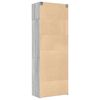 vidaXL Armoire de rangement sonoma gris 80x42,5x225 cm