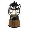 Eurotrail Lampe de camping &agrave; LED Breeze bambou noir