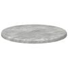 vidaXL Plateau de table Gris béton 30 x 30 x 1,5 cm Bois d'ingénierie