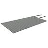 vidaXL Panneaux de terrasse et accessoires WPC Marron/gris 40 m&sup2; 2,2 m