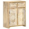 vidaXL Buffet 60x30x75 cm Bois de manguier massif