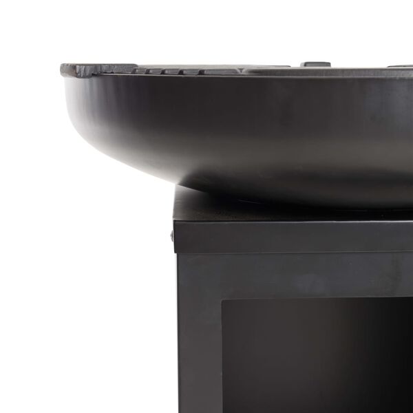 RedFire Gril à plancha d'extérieur Matanzas Acier Noir mat