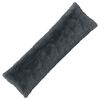 vidaXL Coussin avec oreiller HEERLEN Anthracite 40 x 145 cm Fleece PV